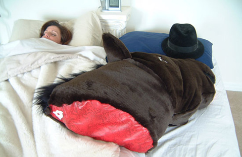 Horse Head Pillow