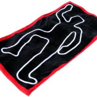 Crime Scene Beach Towel