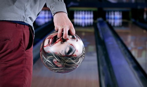 Zombie Head Bowling Balls 1