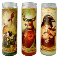 curious saints candles