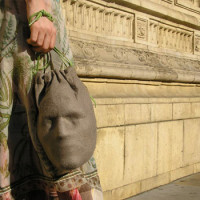 Head Hand Bag