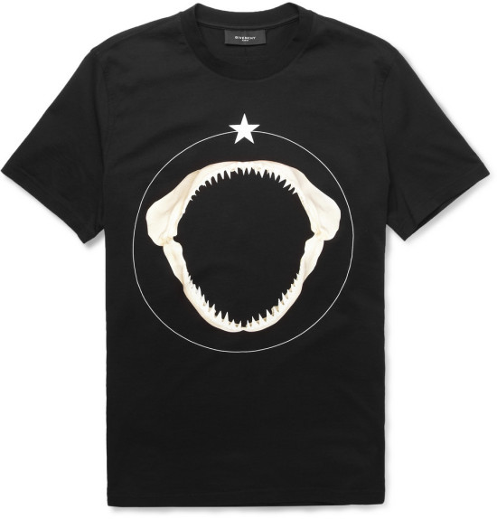 Givenchy shark teeth-print t-shirt