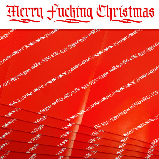 Merry Fucking Christmas Gift Wrapping Paper