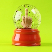 Instant Fuck You Snow Globe